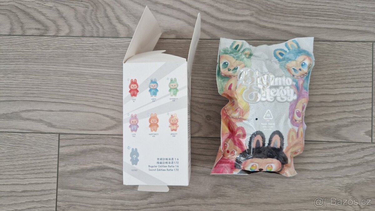 Plyšák Labubu modrý Hope - 2