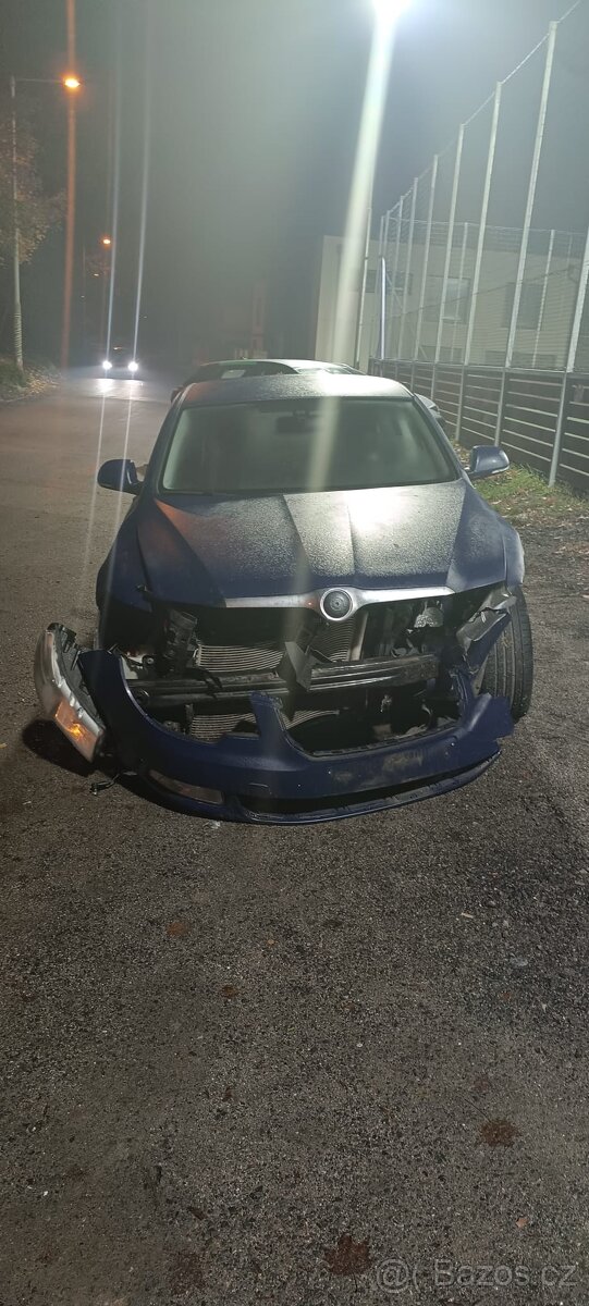 Bouraná Škoda Superb 2 - 2