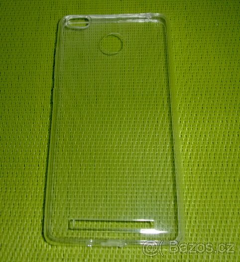 Silikonový obal Xiaomi Redmi 3/3S - čirý. - 2
