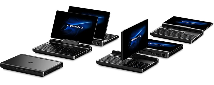 GPD MicroPC 2 / CPU Intel + RAM 16GB + 512GB M.2 + new myš - 2