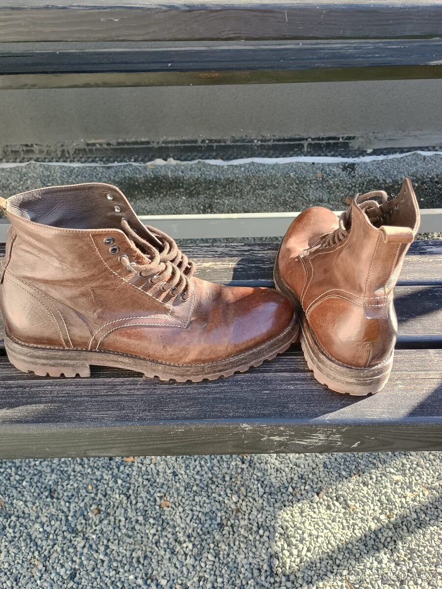 Kožené boty St.Moritz 43 - 2