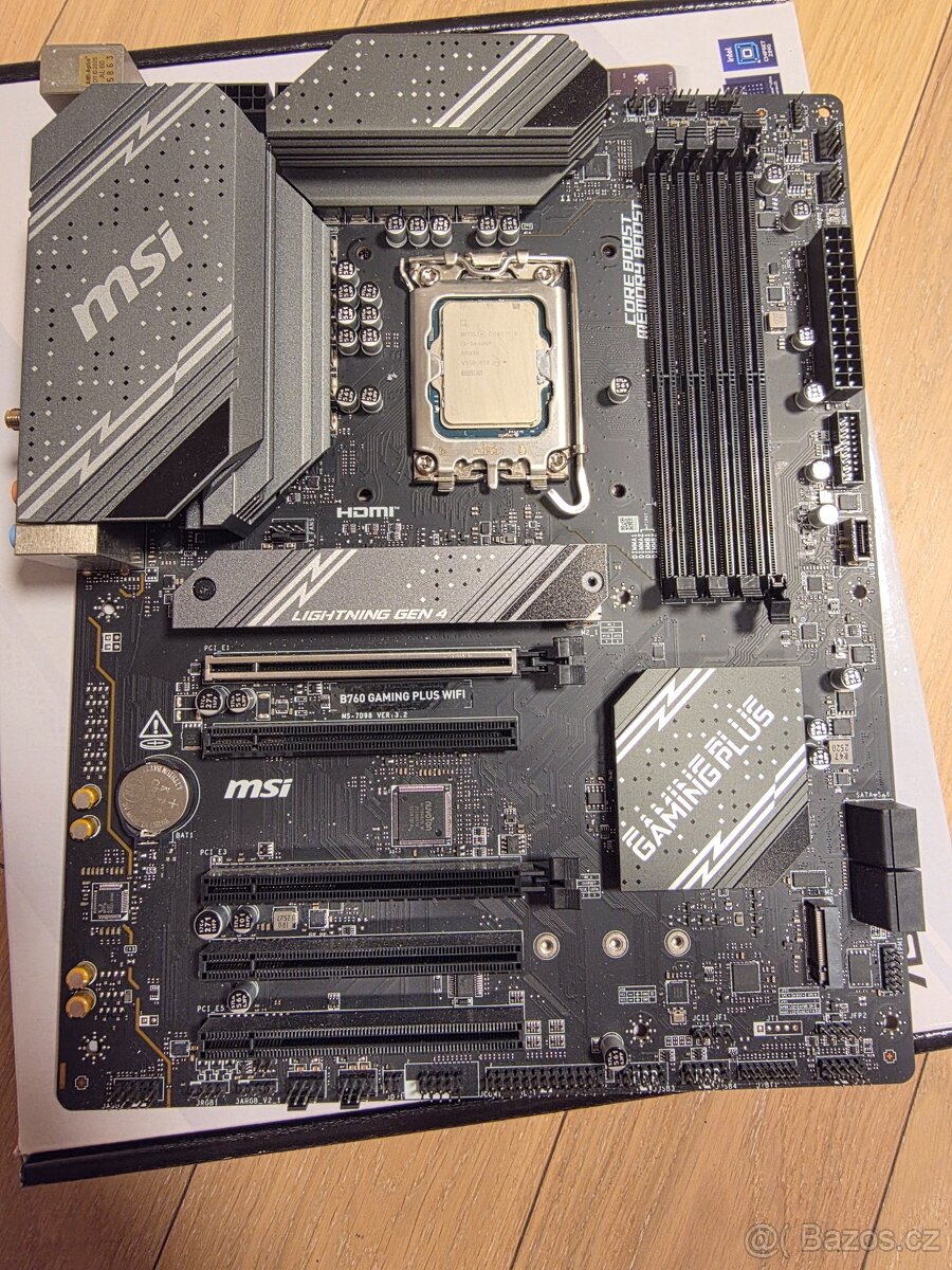 Msi b760 plus gaming wifi+i5 14400f - 2