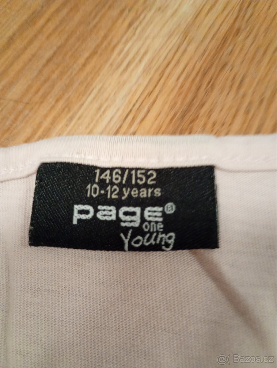 Dívčí tričko růžové - 2