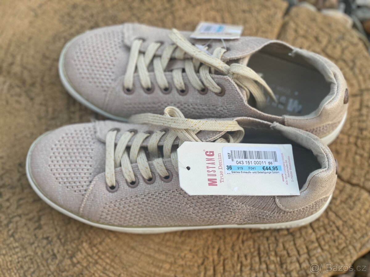 Tenisky zn. Mustang nové s cedulkou - 2