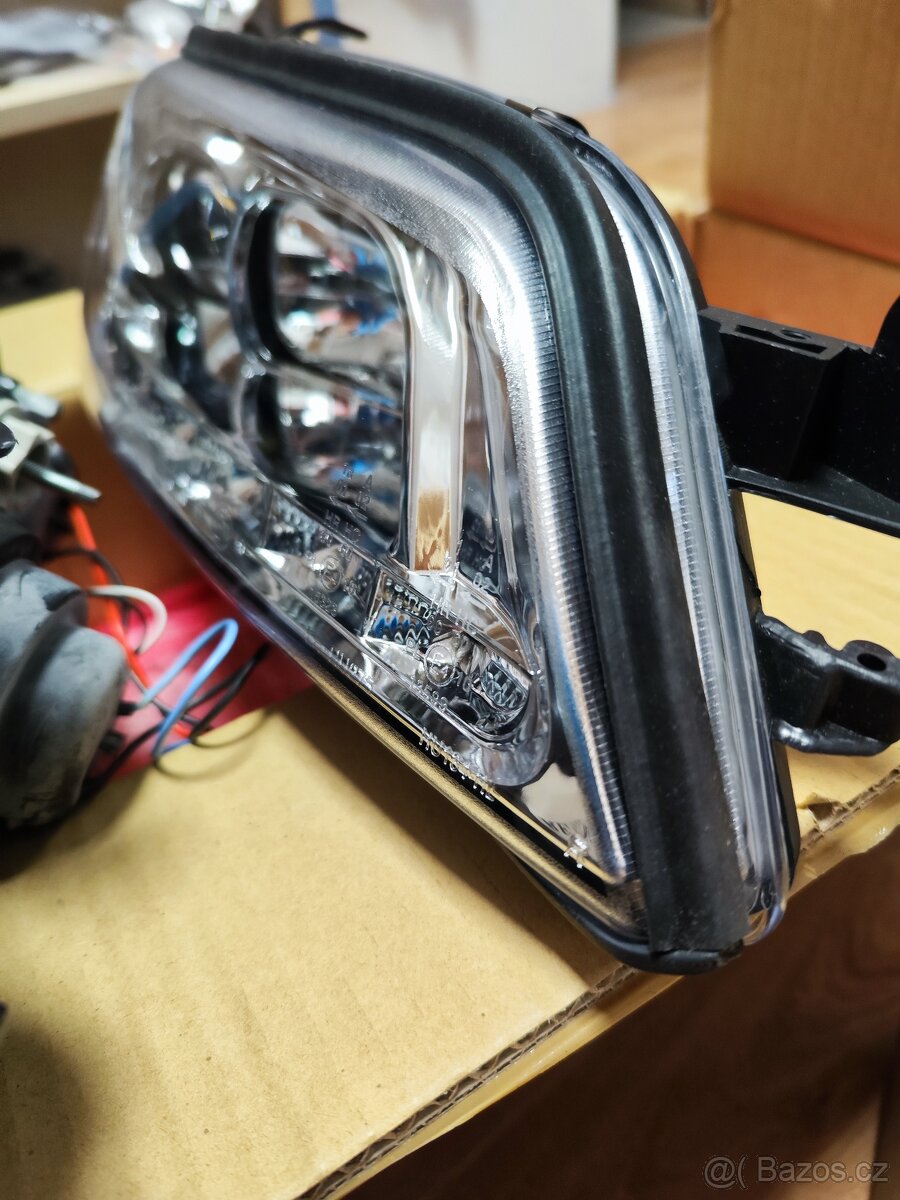 Přední světla OPEL VECTRA B 95-98- CHROM - 2