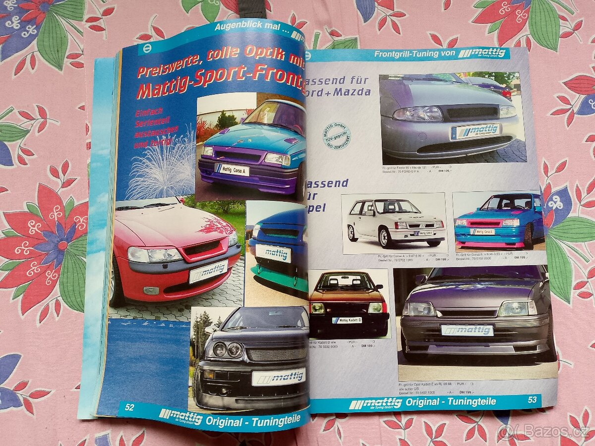 Tuningový katalog Mattig 1999 - 2