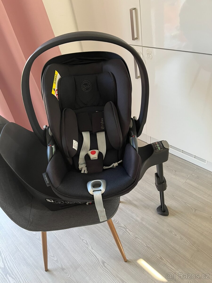 Cybex autosedačka Cloud T i-Size Plus Sepia Black plus Báse - 2