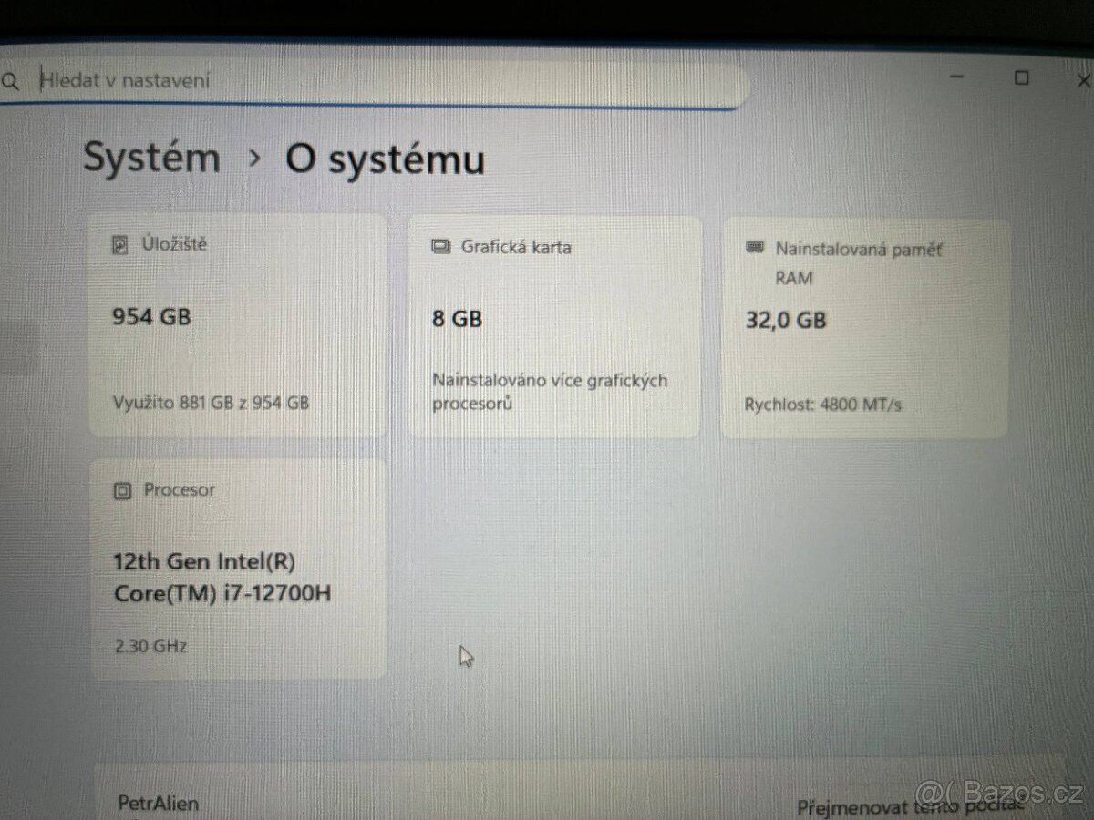 DELL ALIENWARE M15 R7 - 2