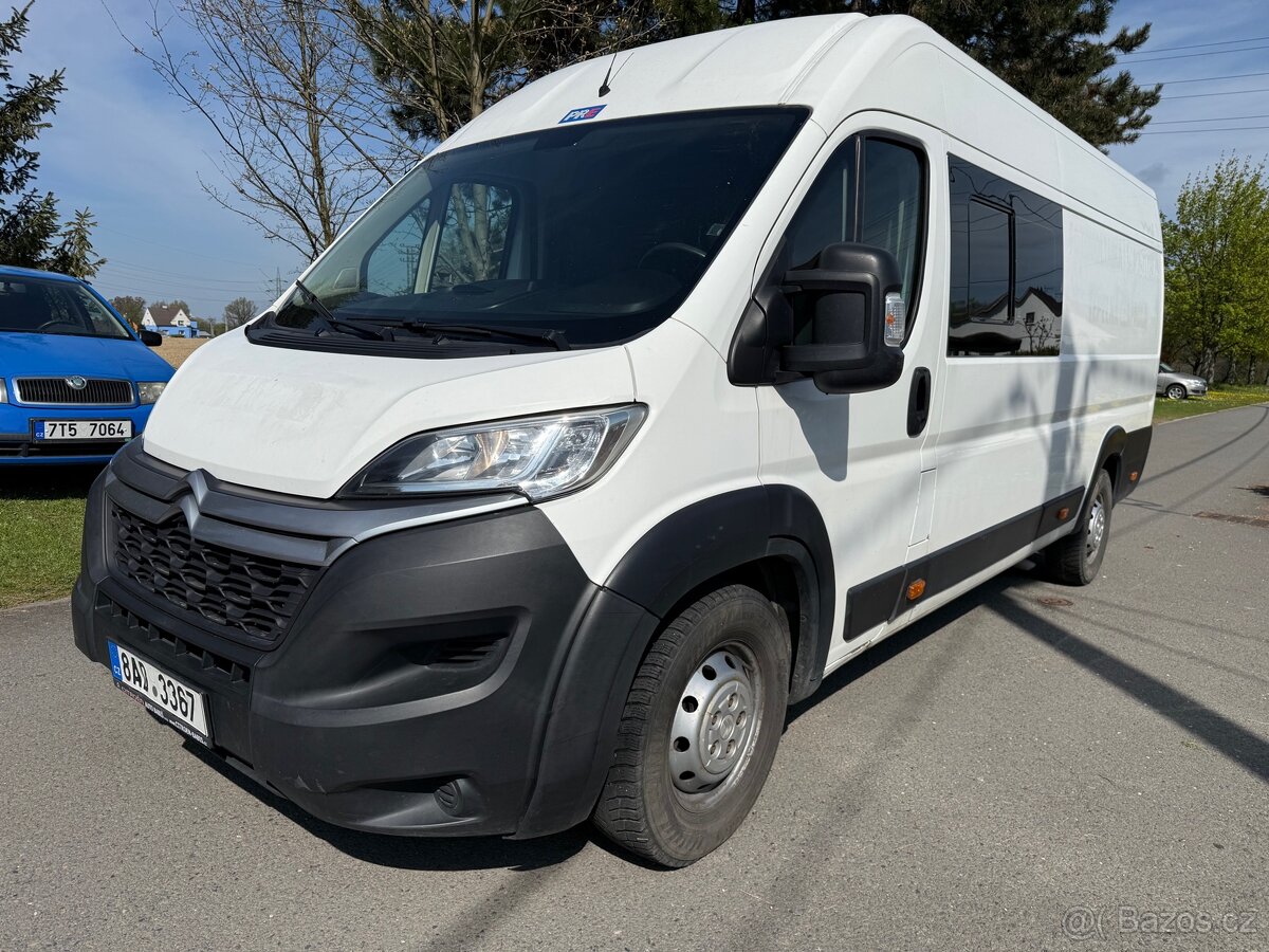 Citroen Jumper L4H2 plus, rok 2020, 6 MÍST (v TP) - 2
