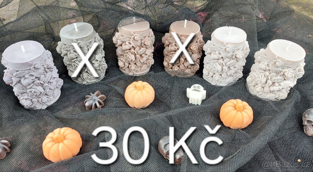 Sójová svíčka LEBKY - 2