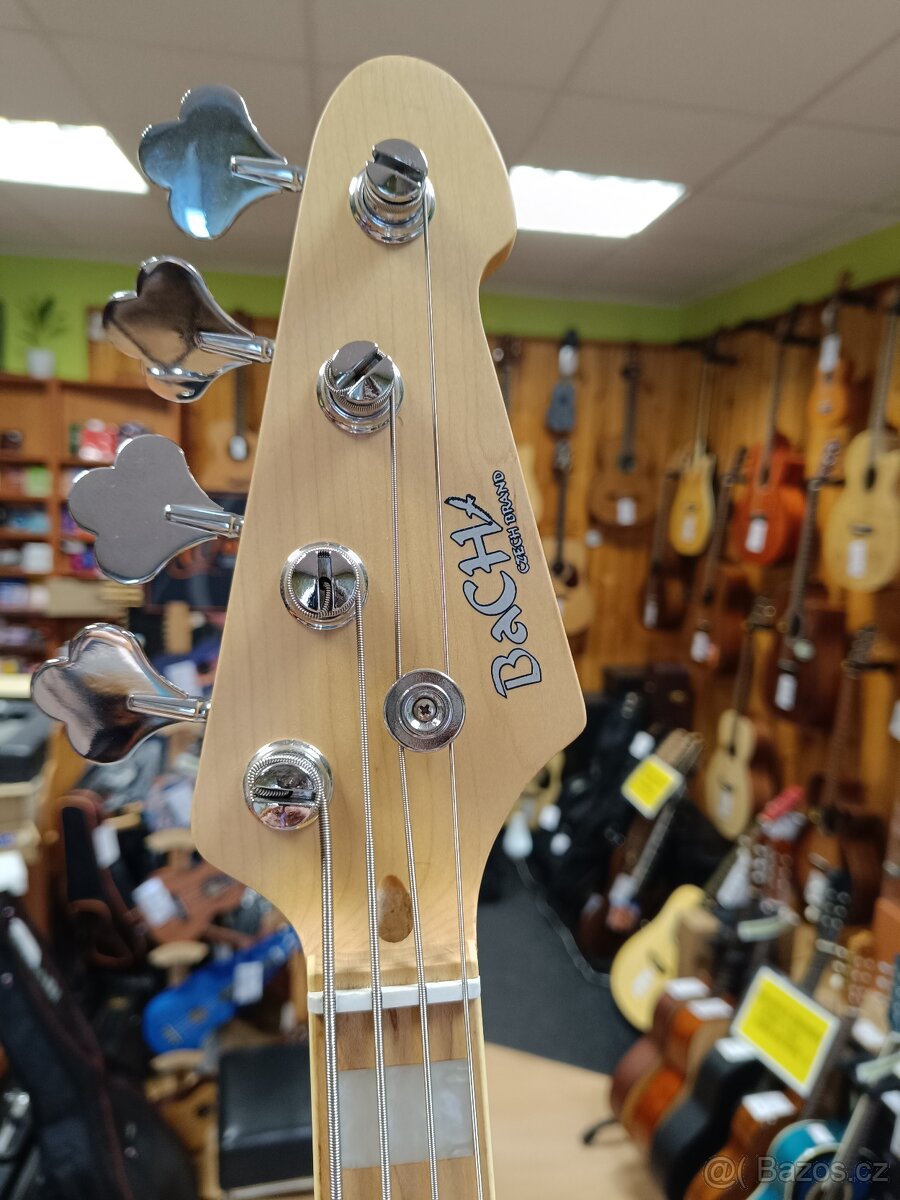 Prodám nevyužitou baskytaru BACH - KYJOV 6900,-Kč - 2