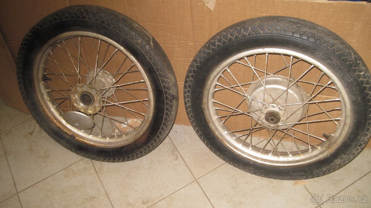 Půlbubnová kola JAWA 250-350 Kejvačka - 2