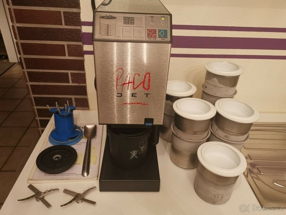 Pacojet + 10 kádinek - 2
