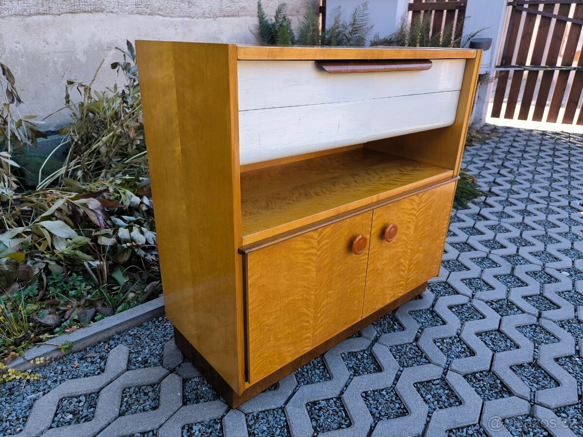 Retro skříňka/komoda UP Závody Bučovice - 60. léta - 2