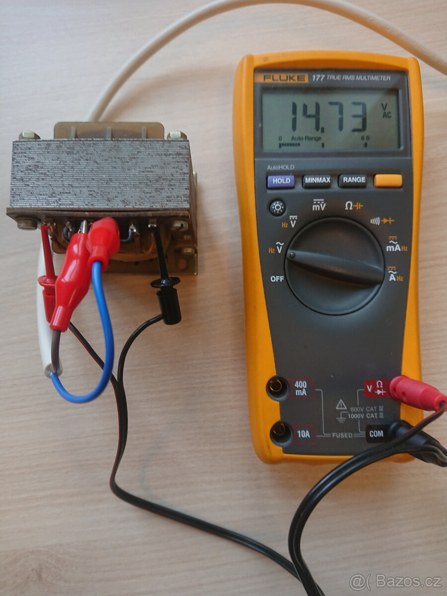 Transformátor 12V (2x 6V) 2A nepoužitý - 2