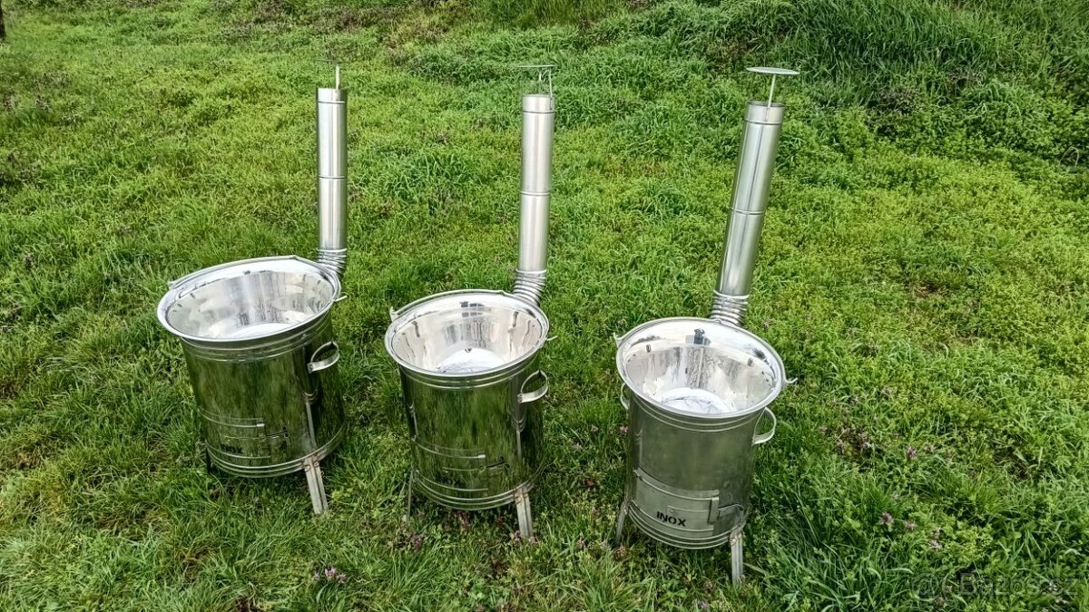 Nerezová kotlíková souprava 15L - 2