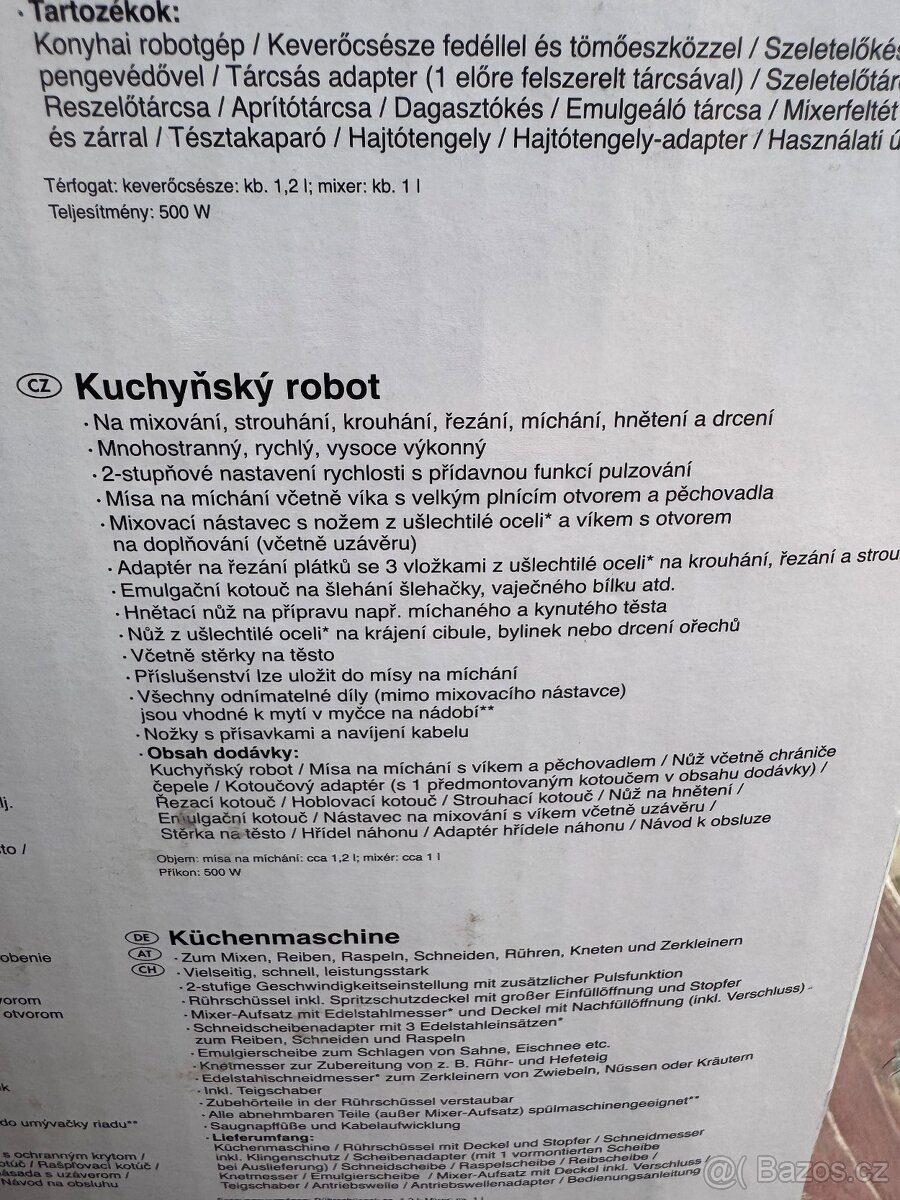Kuchyňský robot - 2