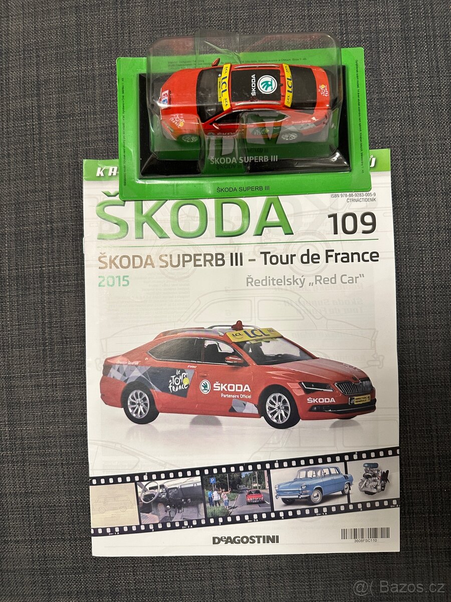 Škoda Superb III Tour de France 2015, DeAgostini 1:43 - 2