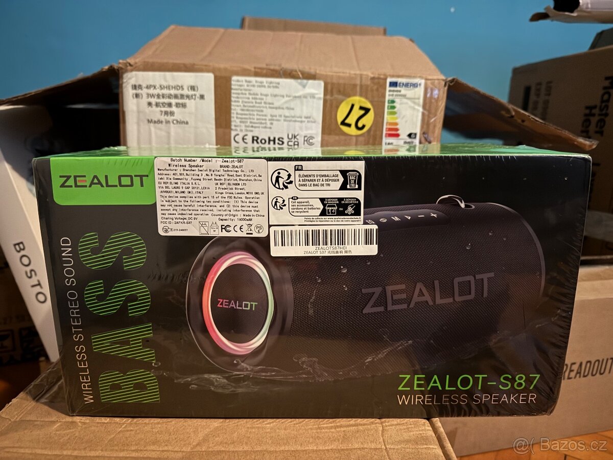 NOVÝ bezdrátový reproduktor Zealot S87 - 2