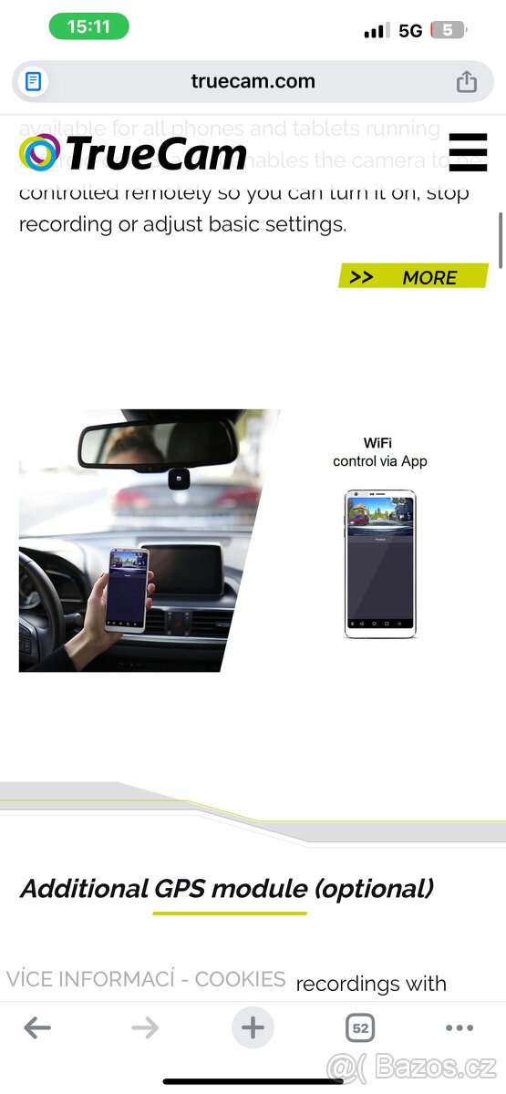 Auto camera wifi 4k 1080 - 2