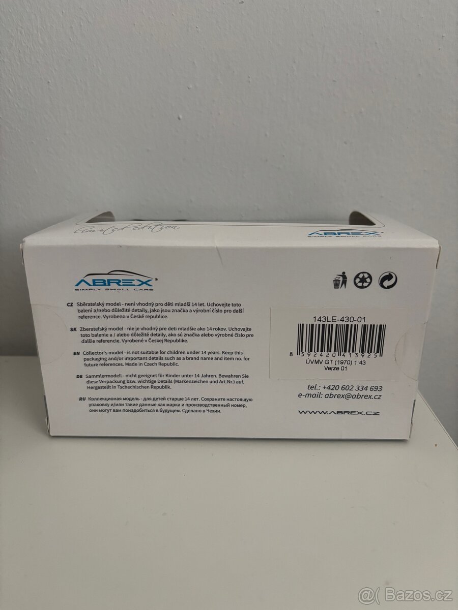 ÚVMV GT (1970) 1:43 Verze 01 - 2