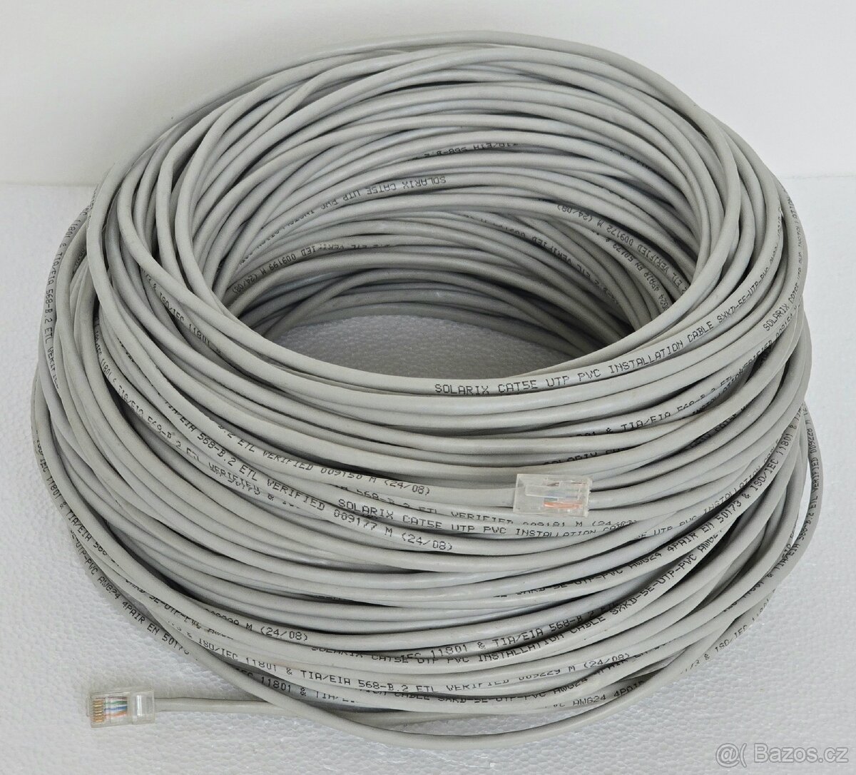 LAN kabel 100m. VR,Rudník,TU. Balíkovna 83Kč. - 2