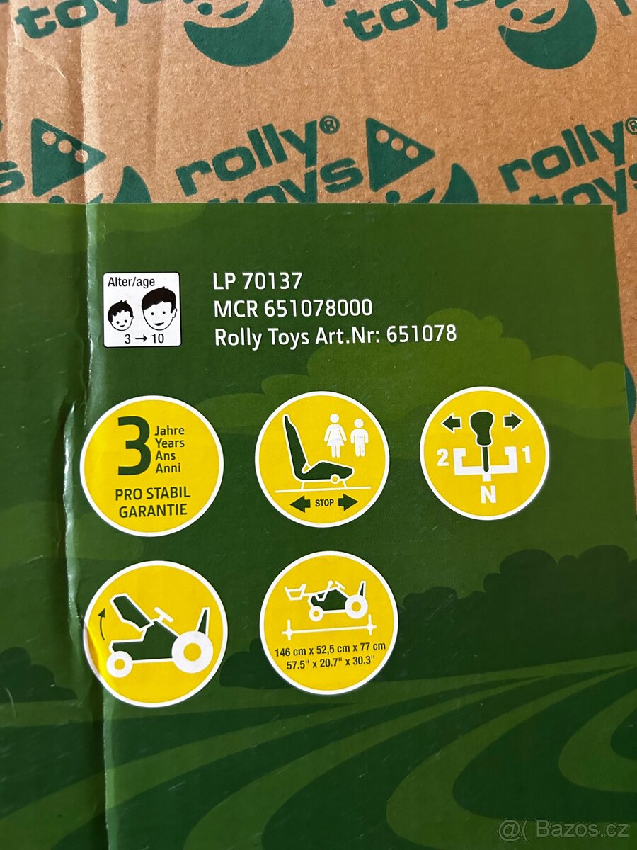 Šlapací traktor John Deere - 2