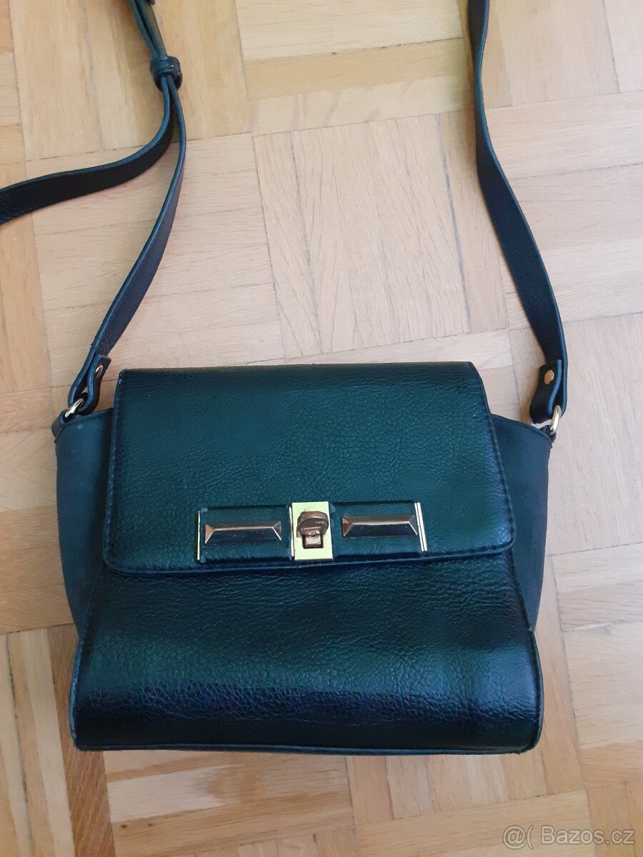 Dámská černá kabelka Pieces - 2