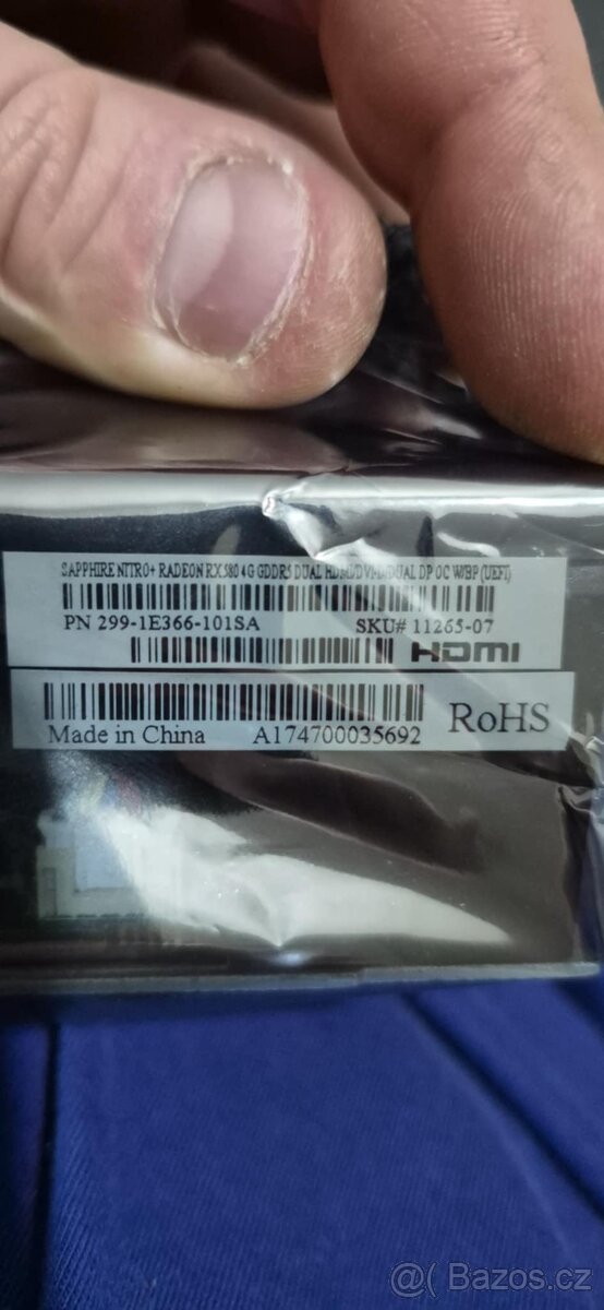 SAPPHIRE NITRO+ RADEON RX 580 4GB GDDR5 Dual - 2