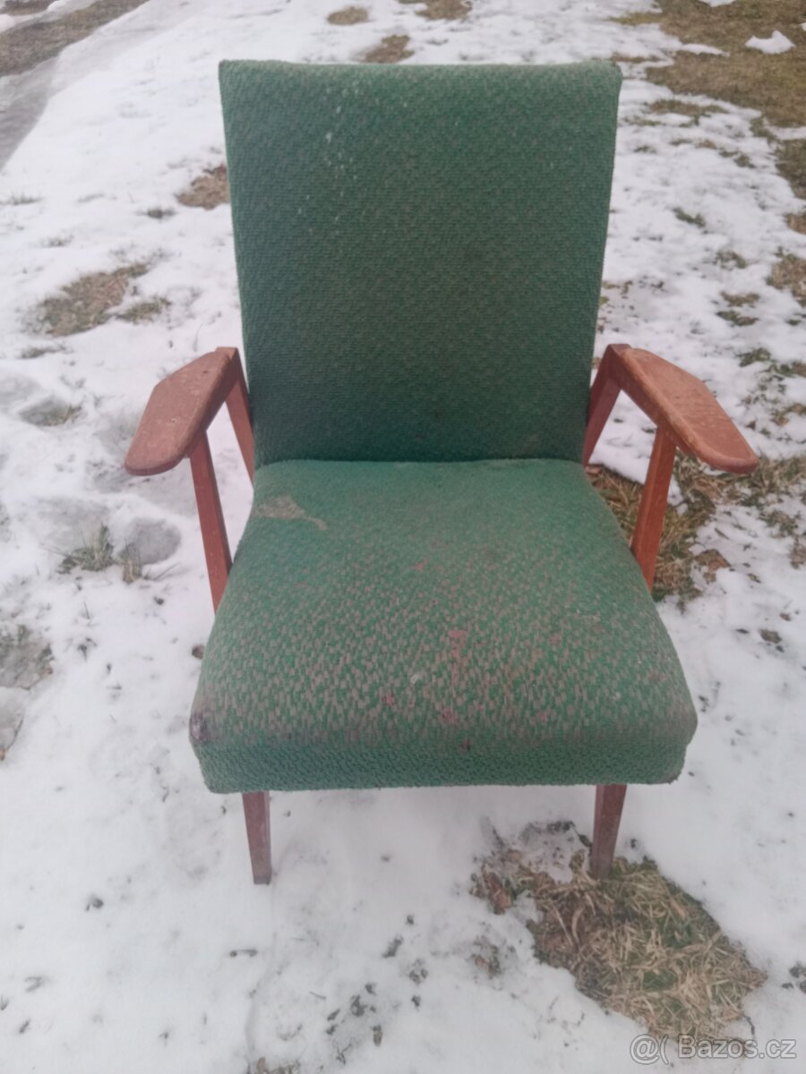 Retro křeslo Brusel styl - 2