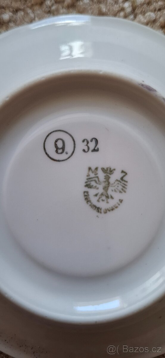 Čajový porcelánový servis - 2