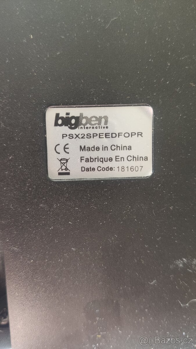 Volant a pedály PS2 - 2