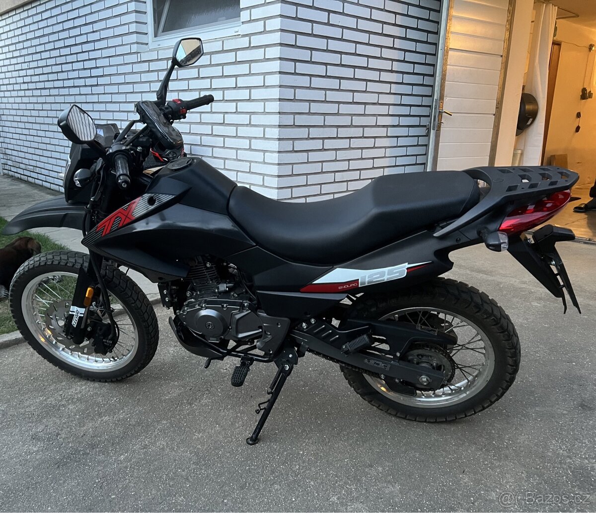 Keeway TX 125 enduro - vstřik