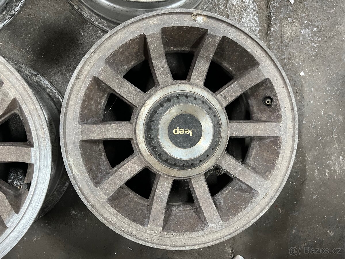 Originál alu kola Jeep Cherokee, Wrangler