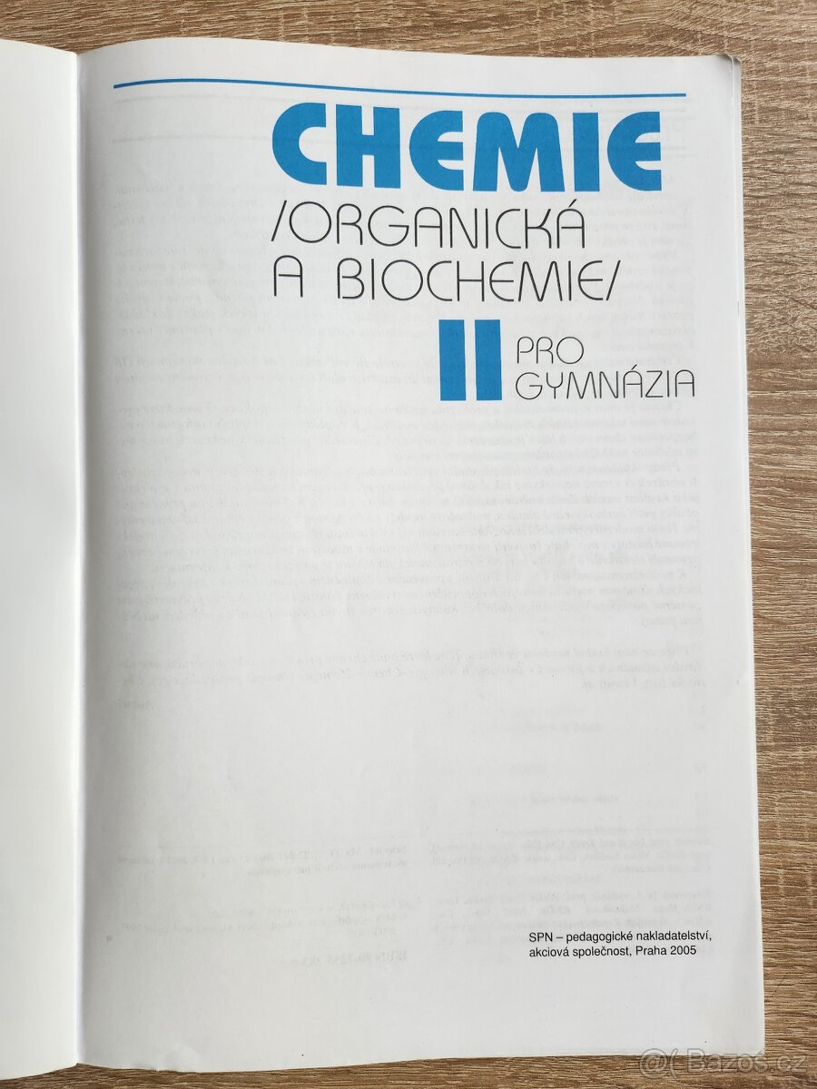 Chemie 2 organická a biochemie pro gymnázia - 2