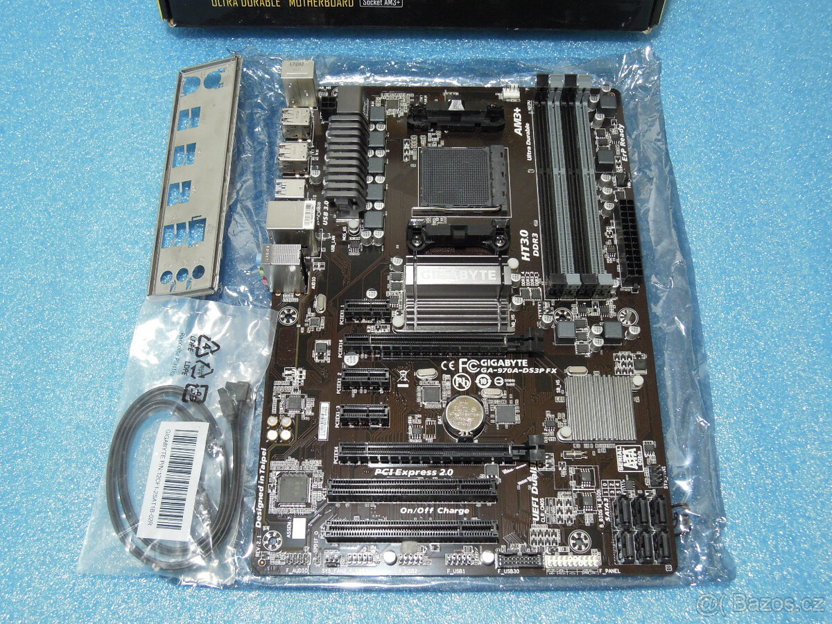 Základní deska GIGABYTE 970A-DS3P FX - AMD 990FX AM3+ DDR3 - 2