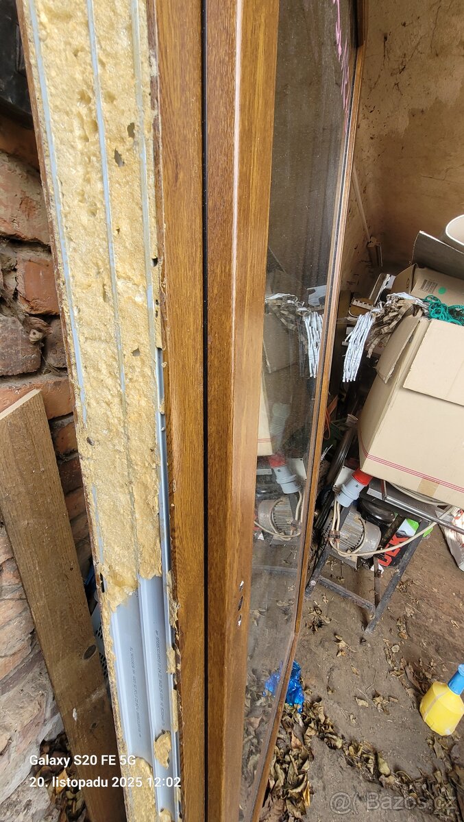 Balkonové dveře pvc nové z vzor.prodejny. - 2