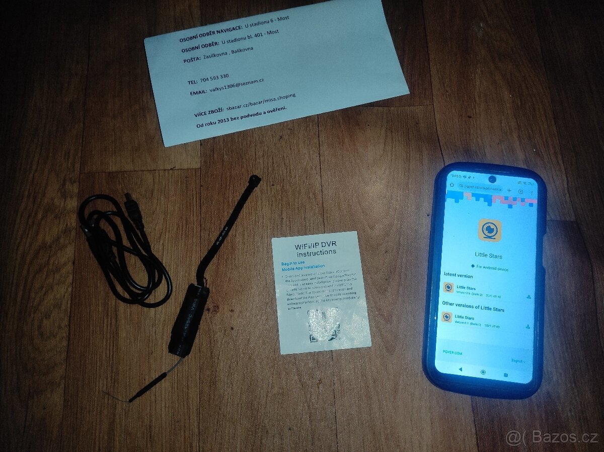 nové 1080P HD wifi kamery i jiné - 2