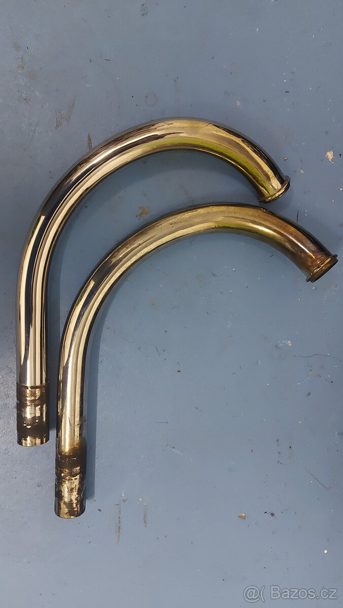 Jawa 250/559 590 Panelka SPORT kolena výfuků - 2