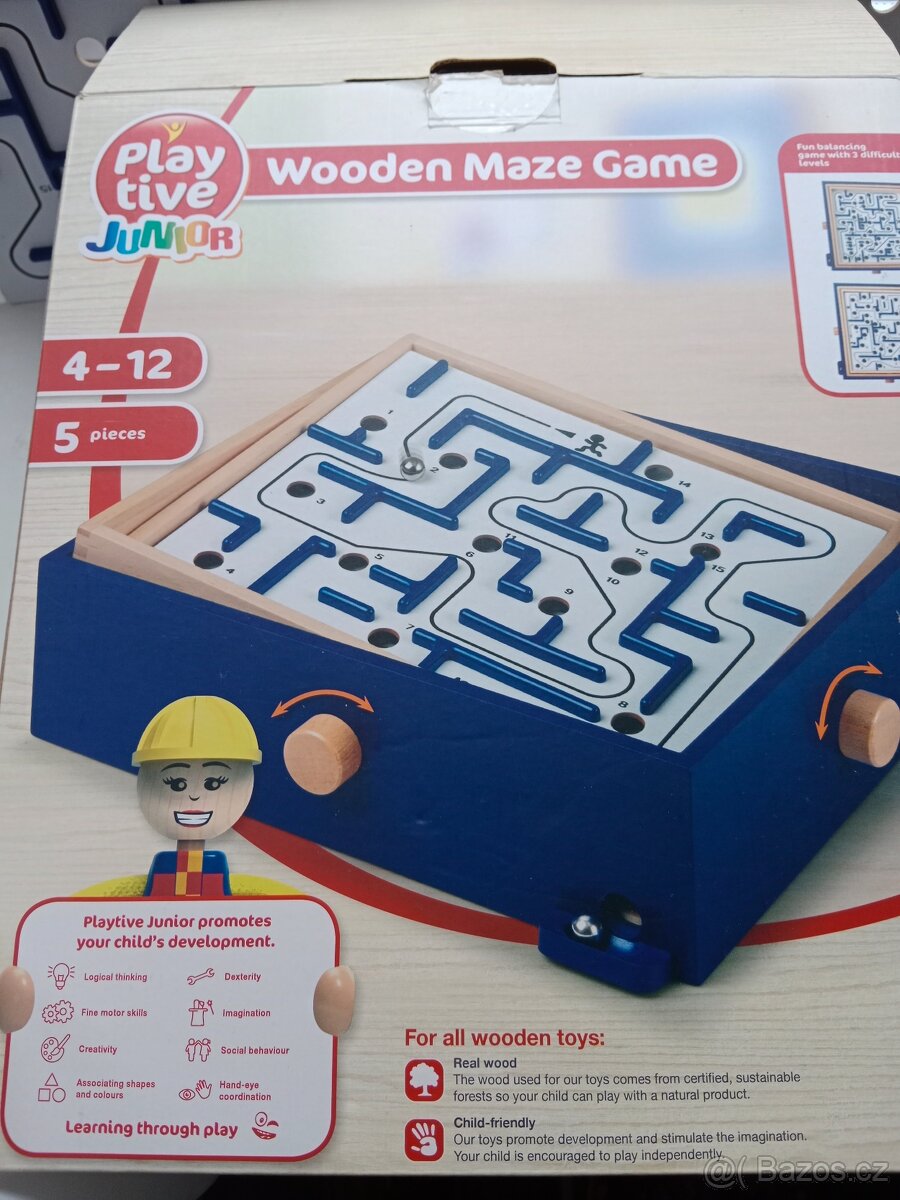 Labyrint dřevěný - 2