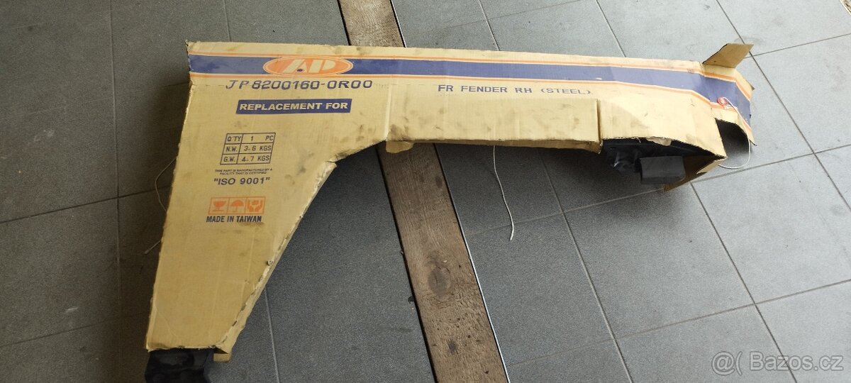 Blatník Jeep GRAND CHEROKEE 2004 - 2011 Nový - 2