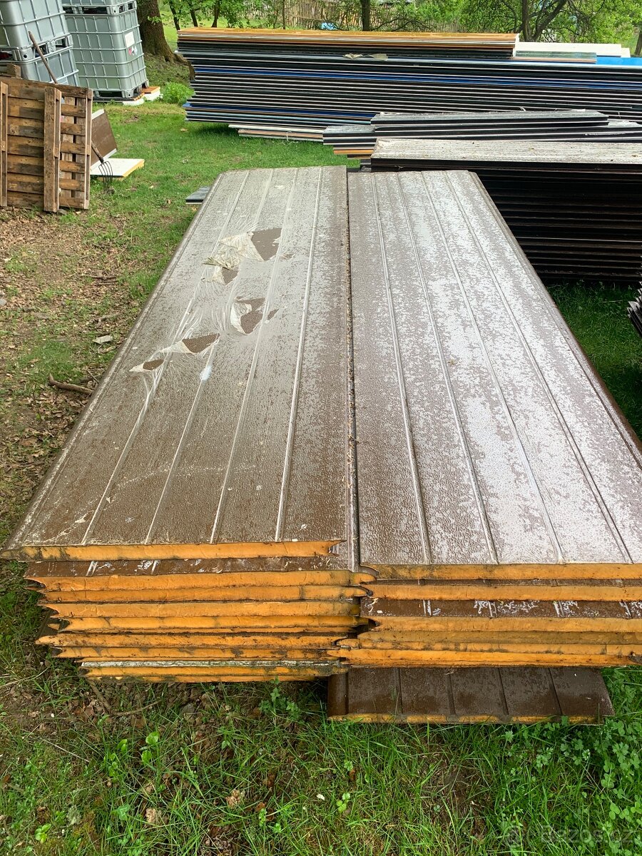 Sendvičový panel, pur panely, izolační desky - 2