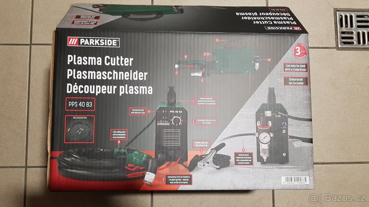 Prodám Plazmovou řezačku PPS 40 B3. - 2