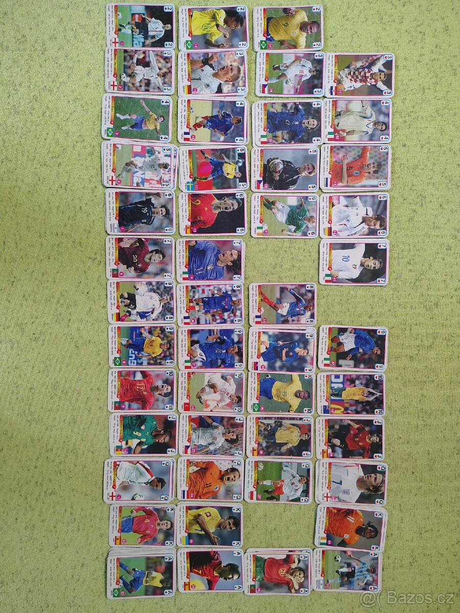 Kartičky fotbalistů - 2