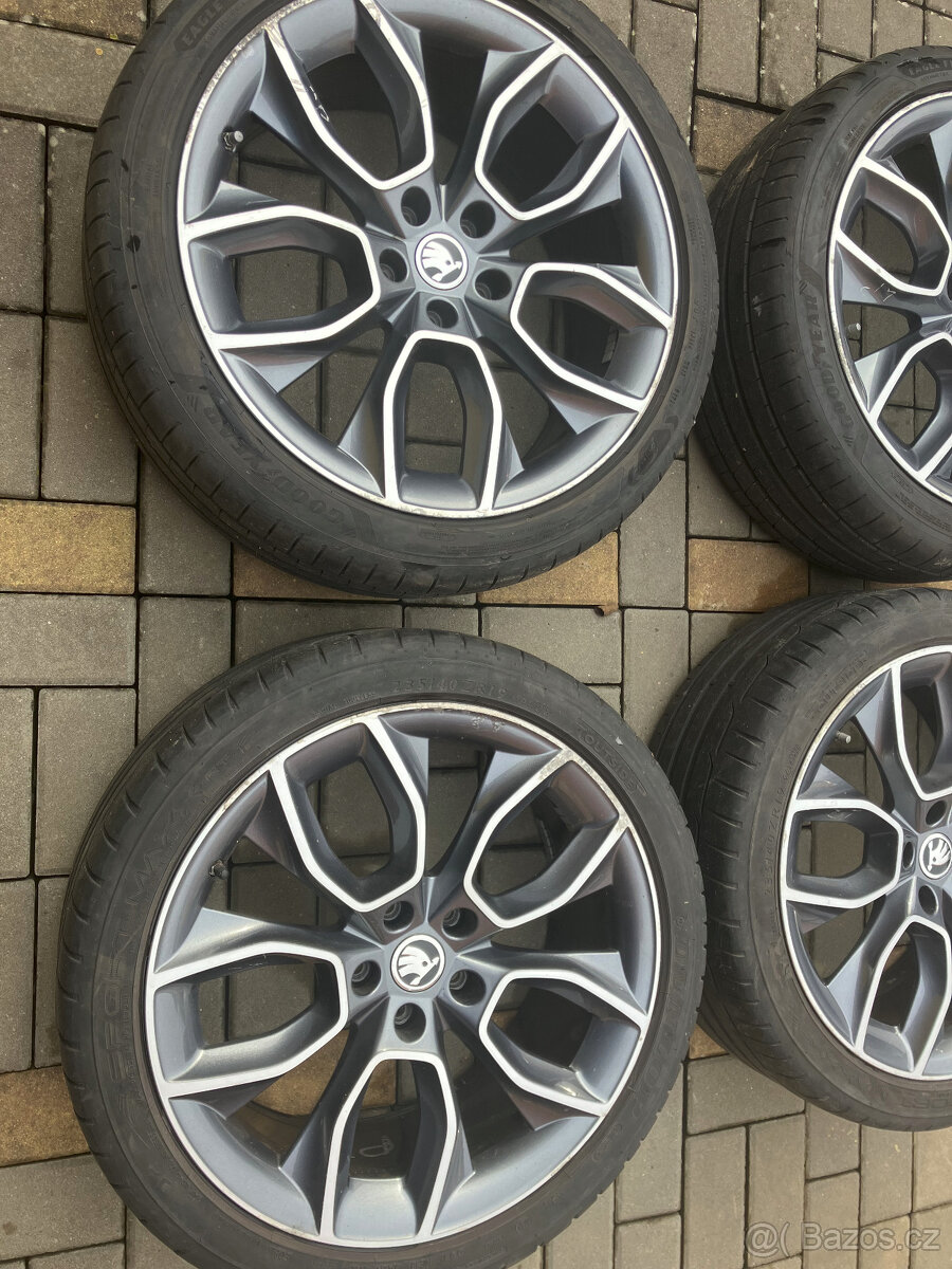 alu kola orig superb 5x112, 19" - 2