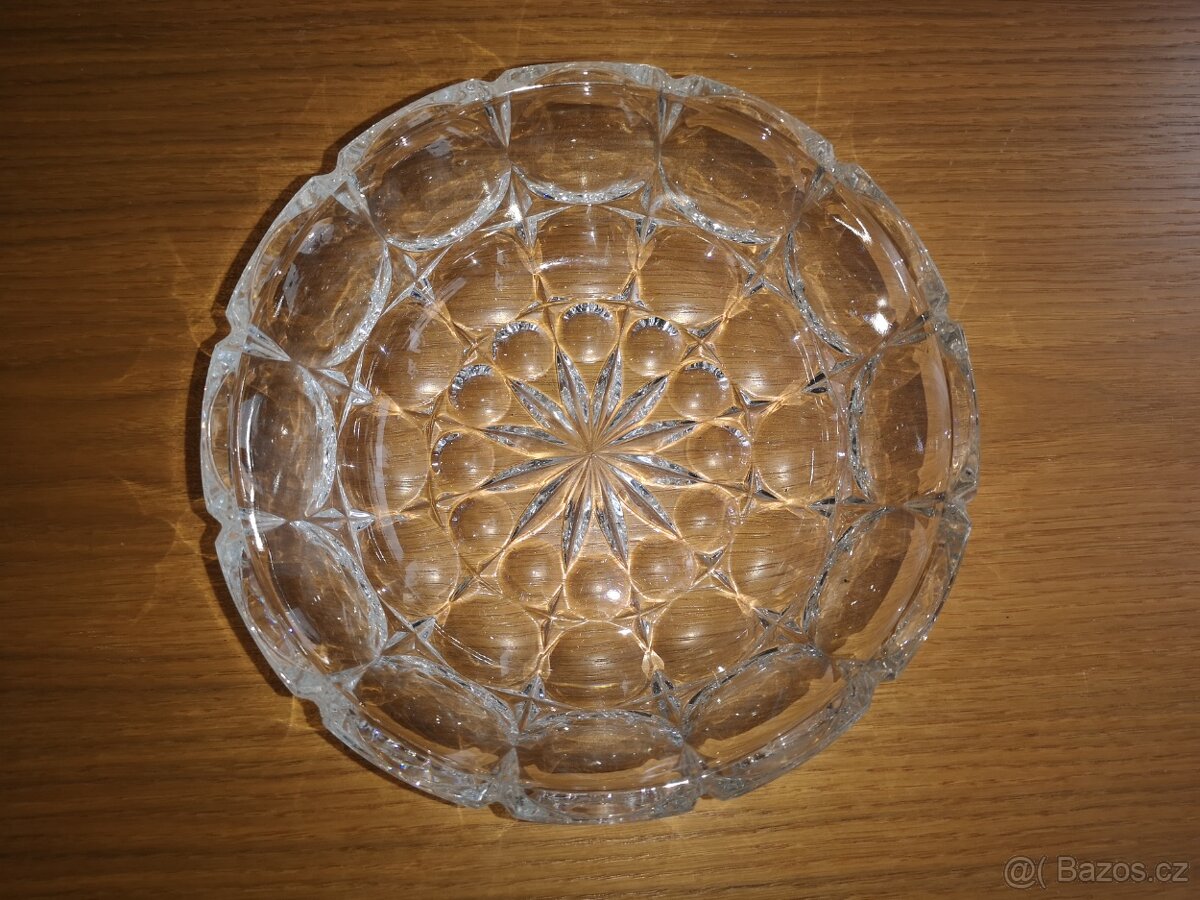 Skleněná ozdobná mísa - 3 - 2