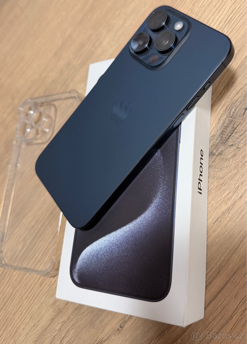 IPhone 15 Pro Max 256GB modry titan - 2