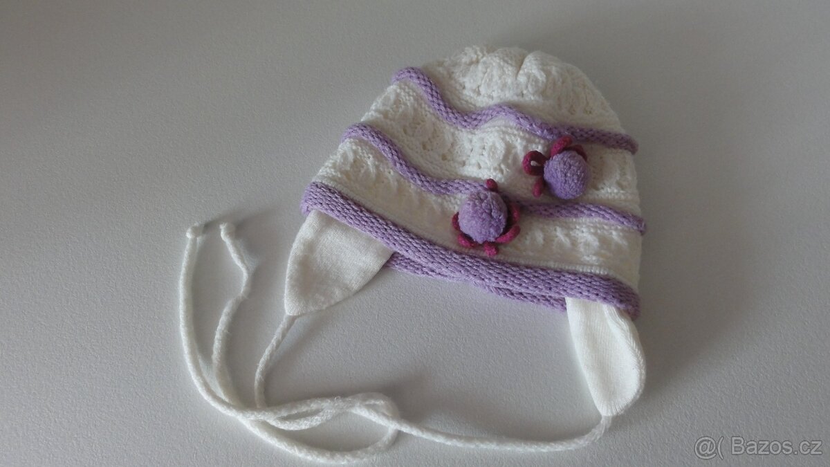 Čepice vel.86,92,116 - 2