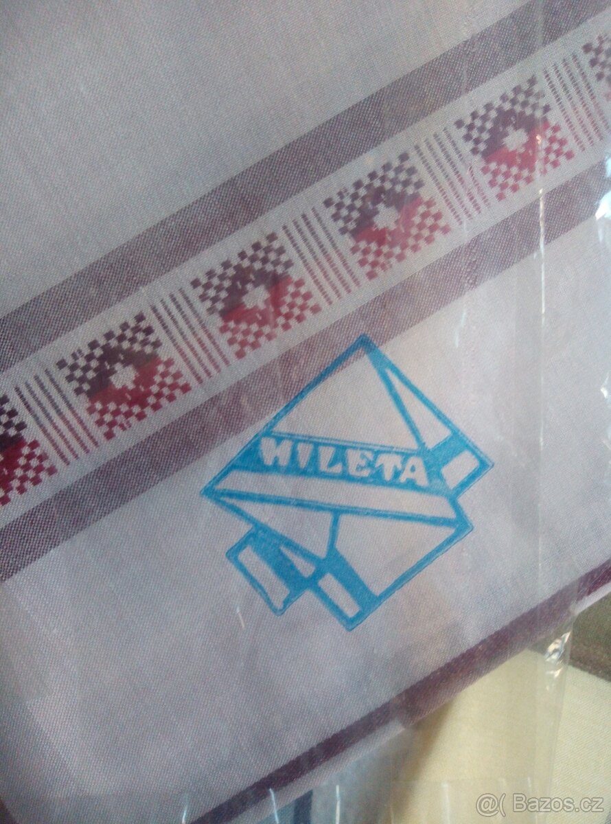 RETRO pánské kapesníky MILETA - 2