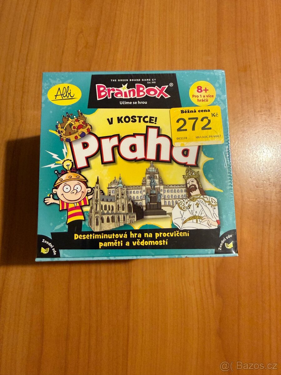 Hra Brainbox v kostce Praha - 2